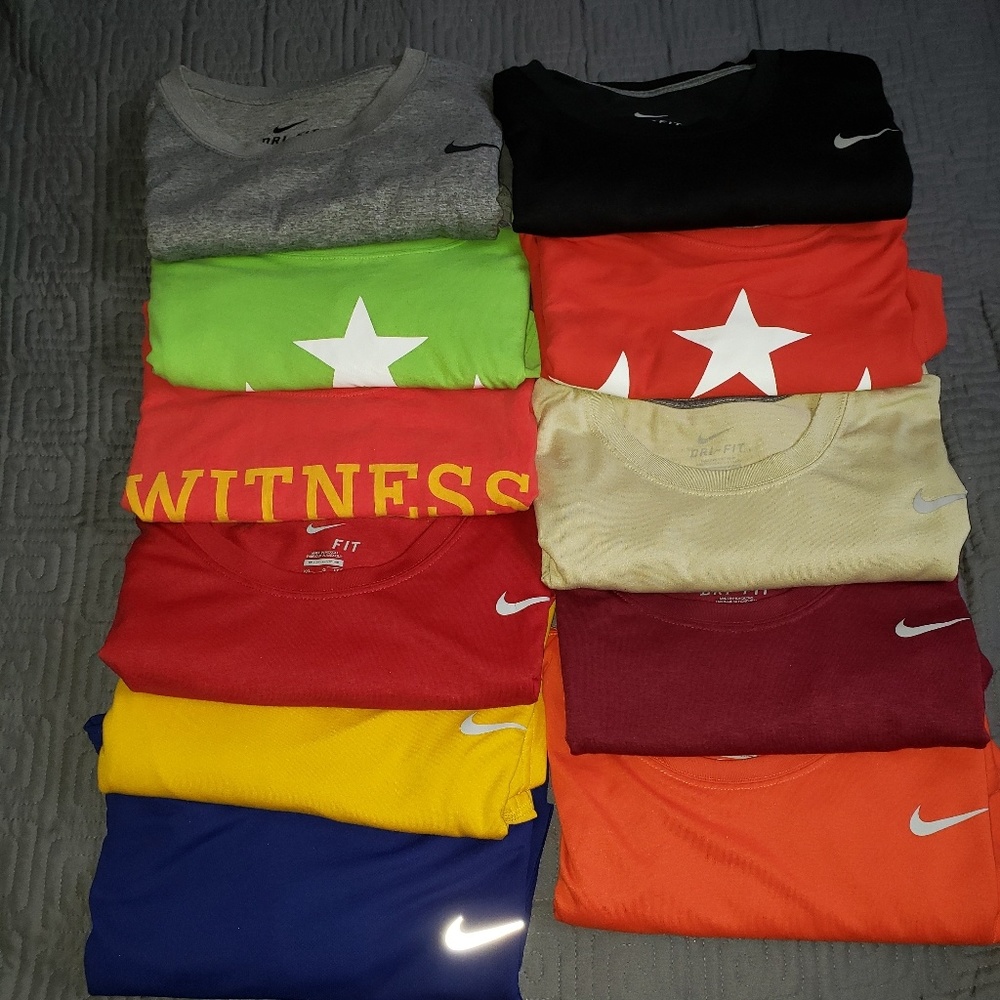 Nike Dri Fit Tee's